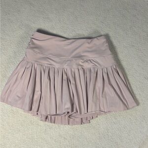Pleated Tennis Skirt in light pinkish/purplish small